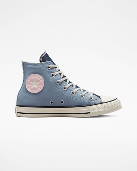 Women's Converse Chuck Taylor All Star Denim High Top Shoes Navy | AU 50384J